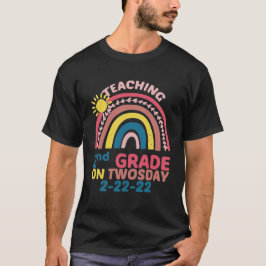 Zweitklassige Unterrichtsstunde - Regenbogen T-Shirt