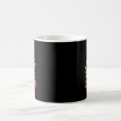Zweitklässler Regenbogen Mädchen Jungen Lehrer Tea Kaffeetasse (Mittel)