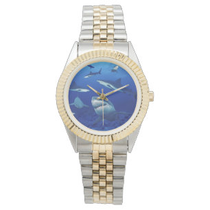 Zweitklonschau für Frauenhaie Armbanduhr