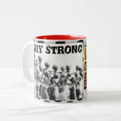 Zweitönige Kaffeetasse (Vorderseite Links)