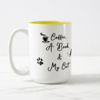 Zweitönige Tasse 15 oz (gelb)