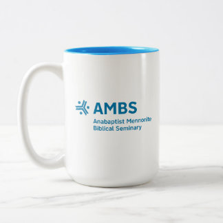 Zweitönige Tasse mit AMBS-Logo