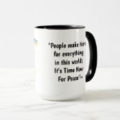 Zweitöniger Becher Tasse (VorderseiteRechts)