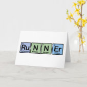 Zweitplatzierter aus Elementen Karte (Gelbe Blume)