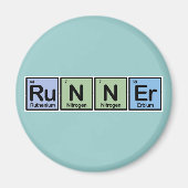 Zweitplatzierter aus Elementen Magnet (Vorne)