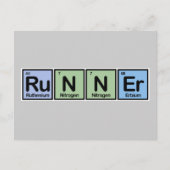 Zweitplatzierter aus Elementen Postkarte (Vorderseite)