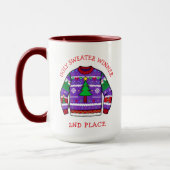 Zweitplatzierter Hässlicher-Schwester-Gewinner Wei Tasse (Links)