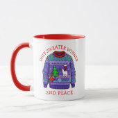 Zweitplatzierter Hässlicher-Schwester-Gewinner Wei Tasse (Links)