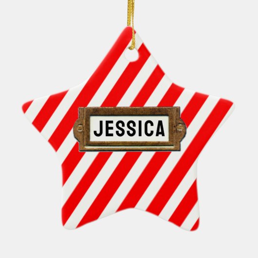 Zweitplatzierter mit Weihnachtskollektiv Keramik Ornament (Hinten)