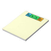 Zweitplatzierter Notizblock (Rotiert)