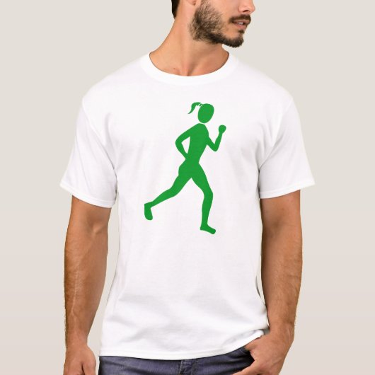 Zweitplatzierter (Weiblich) - Grasgrün T-Shirt (Vorderseite)