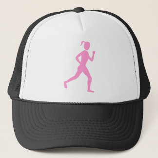 Zweitplatzierter (Weiblich) - Rosa Truckerkappe