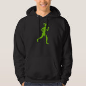 Zweitplatzierter (Weibliche) - Mars Green Hoodie (Vorderseite)