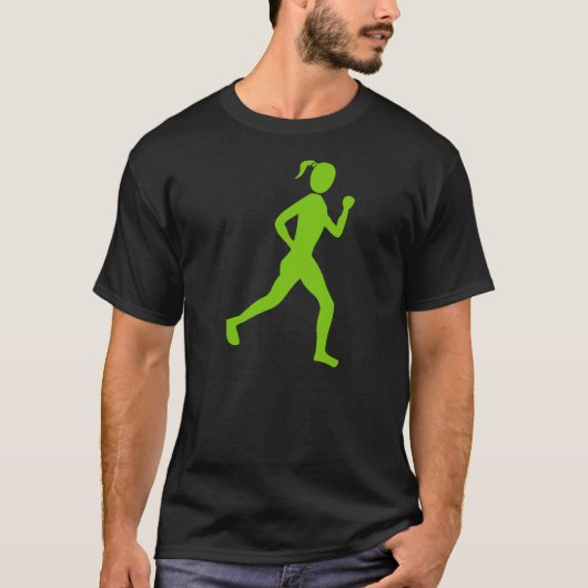 Zweitplatzierter (Weibliche) - Mars Green T-Shirt (Vorderseite)
