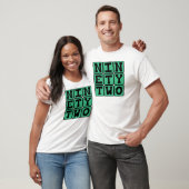 zweiundneunzig, Zahl 92 T-Shirt (Unisex)