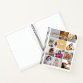 Zweiundzwanzig einfache Monogramm-Familie für Foto Notizblock (Innenseite)