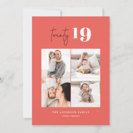 Zweiundzwanzigjähriges grafisches Mehrjahresprogra Feiertagskarte