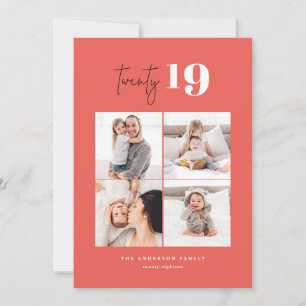 Zweiundzwanzigjähriges grafisches Mehrjahresprogra Feiertagskarte