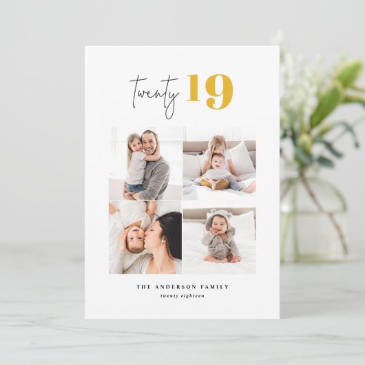 Zweiundzwanzigjähriges grafisches Mehrjahresprogra Feiertagskarte (Stehend Vorderseite)