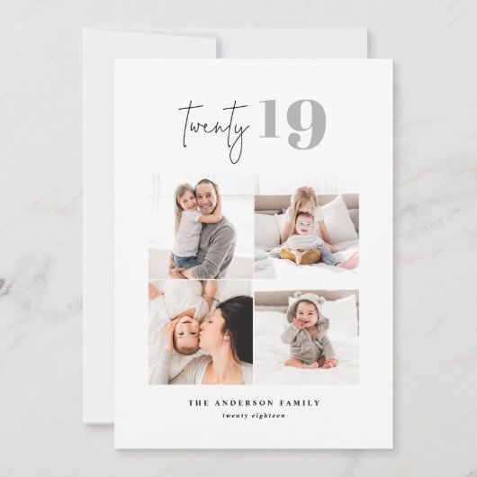 Zweiundzwanzigjähriges grafisches Mehrjahresprogra Feiertagskarte (Vorderseite)