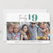 Zweiundzwanzigjähriges grafisches Mehrjahresprogra Feiertagskarte (Vorderseite)