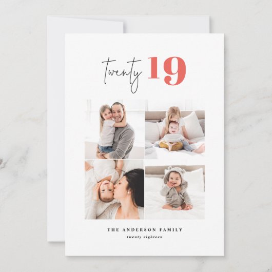 Zweiundzwanzigjähriges grafisches Mehrjahresprogra Feiertagskarte (Vorderseite)