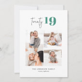 Zweiundzwanzigjähriges grafisches Mehrjahresprogra Feiertagskarte (Vorderseite)