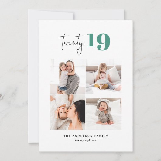 Zweiundzwanzigjähriges grafisches Mehrjahresprogra Feiertagskarte (Vorderseite)