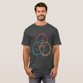 Zweizehnte Night Venn Diagramm - Geboren Great T-Shirt (Vorne ganz)