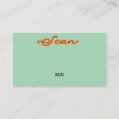 Zweizweckkarte Visitenkarte (Rückseite)