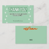 Zweizweckkarte Visitenkarte (Vorne/Hinten)