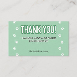 Zweizweckkarte Visitenkarte