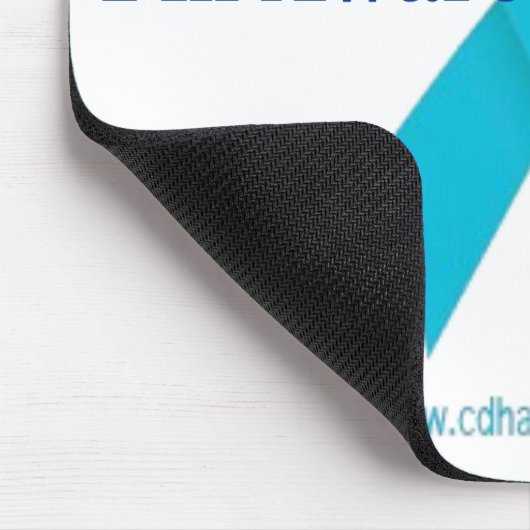 Zwerchfellhernie-Bewusstsein Mousepad (Ecke)