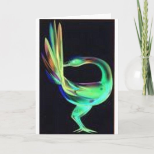 Zwerchvögel Karte (Vorderseite)