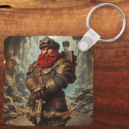 Zwerg 1 schlüsselanhänger (Rückseite)