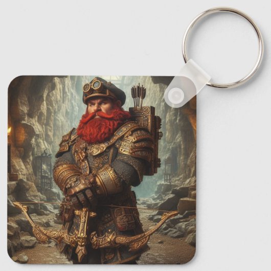 Zwerg 1 schlüsselanhänger (Rückseite)