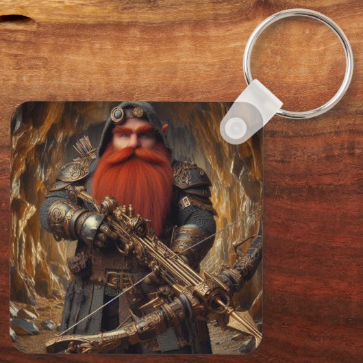 Zwerg 3 schlüsselanhänger (Rückseite)