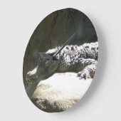 Zwerg Chinesischer Alligator-Uhr Große Wanduhr (Winkel)