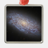 Zwerg Galaxy Ngc 5949. Ornament Aus Metall (Vorne)