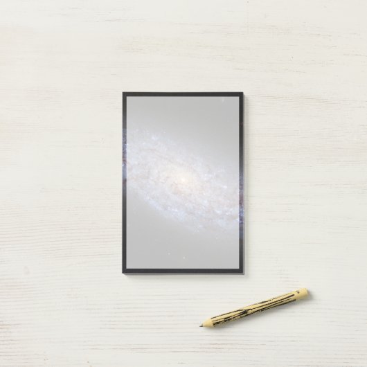 Zwerg Galaxy Ngc 5949. Post-it Klebezettel (Auf Schreibtisch)
