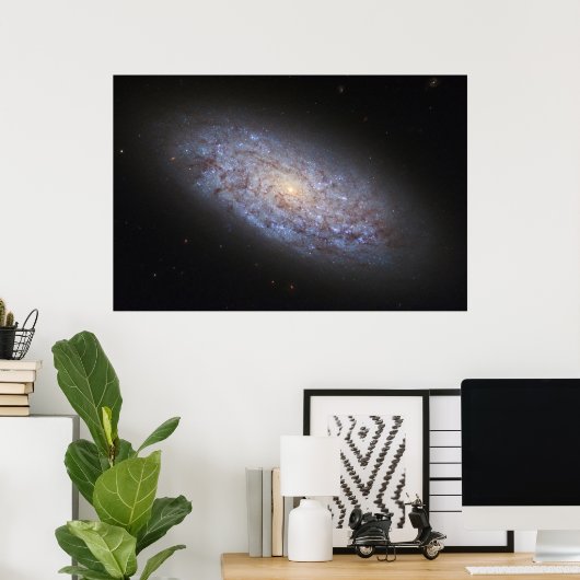 Zwerg Galaxy Ngc 5949. Poster (Heimbüro)