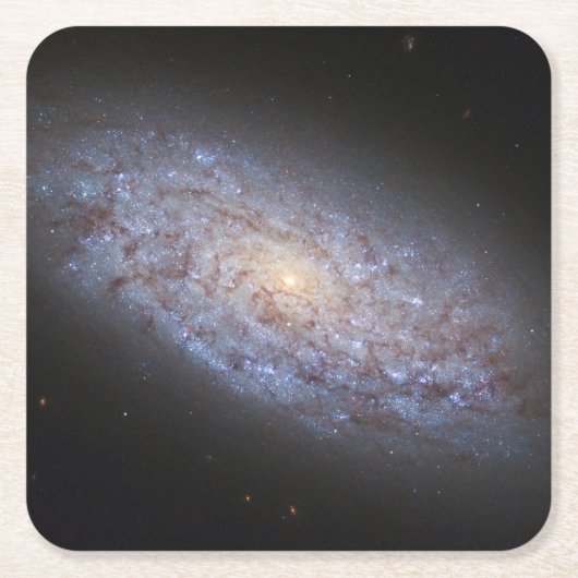 Zwerg Galaxy Ngc 5949. Rechteckiger Pappuntersetzer (Vorderseite)