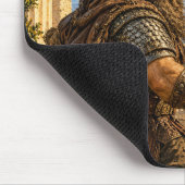 Zwerg, Gothic Fantasy Monster Mousepad (Ecke)