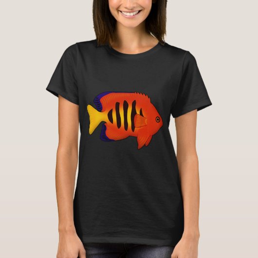Zwerg-Kaiserfisch T-Shirt (Vorderseite)