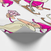 Zwerg mit Diamant Geschenkpapier