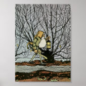 Zwerg mit Lattern Poster (Vorne)