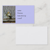 Zwerg mit Lattern Visitenkarte (Vorne/Hinten)