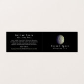 Zwerg Planet Ceres, Astronomin, Astronomie Store Visitenkarten (Außenseite Aufgefaltet)