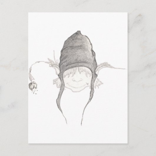 Zwerg Postkarte (Vorderseite)