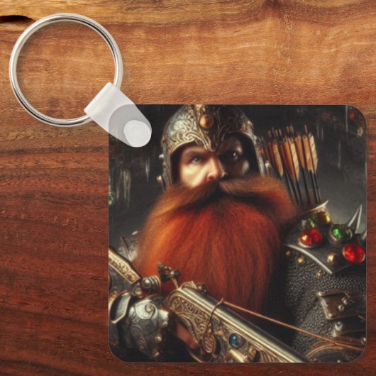 Zwerg Schlüsselanhänger (Vorderseite)